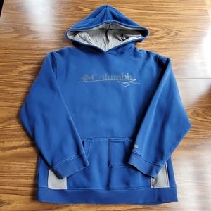 Y2K Columbia Graphic Pullover Hoodie